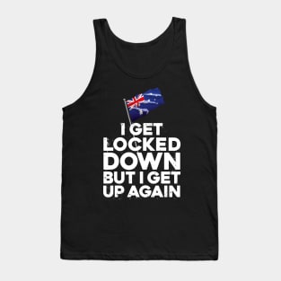 i get locked down but i get up again Australia Tank Top